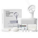 Electric Ear Wax Removal Kit - Water pouned Ear Irrigation System dengan Sewage Collection, 4 Clean Modes, Aman & Efektif, 3 Ear Tips untuk Dewasa