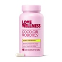 Cinta Wellness Good Girl Probiotic 124; Perempuan 's Vaginal Kesehatan & pH Suplemen Atlet 124; 9-Strain Probiotic for Urinary Tract, Yeast, Odor & Imune Dukung 124; Gluten- Free 124; 30 CT, 30-Day Supply