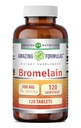 Amazing Formulas Bromelain 500 Mg (300 GDU): Tablet Supplemen 12.4; Non-GMO 124; Gluten- Free 124; Made in USA (1 Pack 124; 120 Count)
