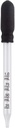 EZY DOSE Kids Straight- Tip Ear and Eye Medicine Dropper for Liquid & Medicine, 1mL Capacity Calibrated Glass, Rubber Bulb, Delivere Right Dose, Clear, BPA Free