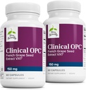 Terry Course Clinical OPC - Cardiovascular Health & Focus Supplement - Dietary Extract & Sunflower Lecipy - Imune Dukungan - 150 mg, 60 Softgels (Paket 2)