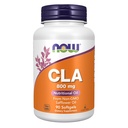 Suplemen NOW, CLA (Melongated Linoleic Acid) 800 mg, Nutration Oil, 90 Softgels