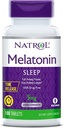 Natrol Time- Rilis Melonatin 5 mg, Tambahan Dietary untuk Tidur Penuh *, 100 Tablet (Paket 2), 200 Hari Supply