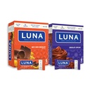 LUNA Bar - Variety Pack - Nutz Over Chocolate Cupcake Flavor - Snack Bars - Non-GMO - Gluten- Free Protein Bars - Dibuat dengan Organic Oats (12 Pack, 2 Boxes)