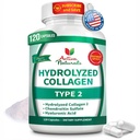 Collagen Type 2 Hydrolyzed Suplement with Chondroitin and Hyaluronic, for Healthy Hair, Skin, and Nails, No Fillers, Addonves, and No Artificial Colors - 120 Vegetarian Capsules