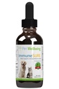Pet Wellsbeing Immune Sure for Dogs - Supports Normal Ammune Defeces, Gut Flora Salvation, Andrographis, Echinacea, Vitamin C, Zinc - Veteriniarian - Formulated Herbal Suplemen 2 oz (59 ml)