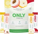 Variety Pack 1270 mg Electrolite Powder - 3g Sugar - Monk Fruit Sweetener - No Artificial Flavors - Superfood Goji Berry - Vitamin C, B6, B12 - On- TheGo Sticks - 1 Pack (16 Paket)