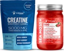 WELLNESS LABSRX Sea Moss Gel Strawberry dengan Creatine Gummies