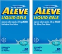 Aleve Liquid Gels 80rt. 24cs - 2 Pack