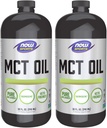 Sekarang MCT Makanan 100% Oil, 32 fl oz (Paket 2)