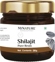 Minature Pure Shilajit Resin 124; Alami sumber daya Shilajit 124; 30 g (1.05 fl oz)