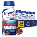 Pastikan Plus Chocolate Cokelat Shake dengan Fiber 124; Meal Penggantian Shake 124; Siap untuk Minum 124; 16g Protein dan 27 Vitamin dan Mineral 124; 8 fl oz - 24 Pack