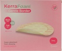 7 "x 8" Oval Gentle Border Foam Dressing for Wound Care (CWL1135) - Aids Wiund Healing by Absorbing and reaching Drainage Whiing Gentle on The Surrounding Skin.