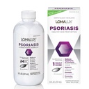 Loma Lux Psoriasis Relief Natural w / Minemary - Multi- Symptom Relief - Clinically Proven Treatment Dermatologist Dikembangkan untuk Psoriasis Vulgaris, Dermaditis Seborhecic, Scalp, Inverse Types - 8 Fl Oz