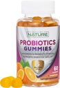 Promima Probiotik - 5 Milyar CFUs for Digetical & Gut Health - Reduces Occational Bloating & Minor Abdominal Discomfort - Promotic Gummy for Wods & Kid - Natural Orange Flavor - 60 Gummies