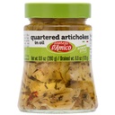 FRATELLII D 'AMICO - Artichoke dalam minyak "Gaya Romawi", Premium Quality, Pemilihan Chef, 9.9 oz (280 g), Antipasto, Dilatih, Karciofi, Produk Italia