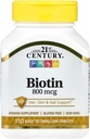Abad 21 Biotin Tablet, 800 mcg, 110 Cacah (Paket 3)