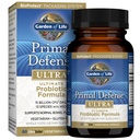 Garden of Life Propoles for Digetical Health Health Saldo, Primal Defense Ultra Formula Ultimate, 15 Milyar CFU dan 13 Strains Plus HSOs, Vegetarian dan Gluten Free, 60 Capsules
