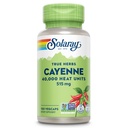SOLARAY Cayenne Pepper Capsules with Capsaicin - Capsaicin Support for Powerful Wellness - 40,000 Heat Units per VexCap - Vegan, Non-GMO, Gluten- Free, 60- Day Affitee, 100
