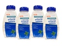 Rugby Calcium Carbonate 500mg Antax Tablet Peppermint, Regular Strengh, 150 Chewable Tablets - 4 Pack