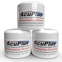 AcuPlus - Advanced Pain Relief Topical Anti Inflammatory Cream to Soothe Muscle & Joint Pain - Arthritis, Bursitis, & Tendonitis - Fast- Acting Formula dengan Ingrements Natural - 4 masing-masing, Paket 3