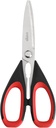 LIVINGO Kitchen Gunting Heavy Duty, 8,5 inci Dishwasher Safe Ultra Sharp Premium Heavy Duty Kitchen Shears, Multi Purpose Coaking Gunting Stainless Steel