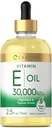 Carlyle Vitamin E Oil 124; 30.000 IU 124; 2,5 fl oz 124; Ingetible & Topical Grade 124; Moissturizing untuk Skin 124; Vegetarian, Non-GMO, Gluten Free Supplemen