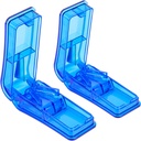 2PCS Pill Cutter, Professional Pill Splitter untuk Cutting Small Pil Kecil atau Pil Besar di Setengah
