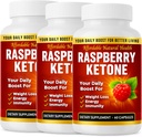 Raspberry Ketone Capsules, All- Natural Formula, May Dukung Aktif Lifestyle, 1000 mg Sules, 180 Capsules, 6 Bulan Supply, Vegan, Non GMO