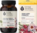 Hidup Alchemy Organic Woman Digeptical Your Flora Probiotic, 60 CT