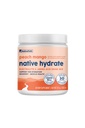 NativePath asli Hydrate, Zero Sugar, Electrolytes Powder dengan BCAAs, Hidration Mango Peach, Keto & Paleo Friendly, 30 Servis