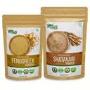 Organik ZING Shatavari- 454g & Fenugreek powder - 227g