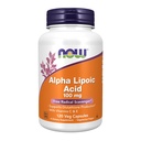 Suplemen Sekarang Foods, Alpha Lipoic Acid 100 mg dengan Vitamin C & E, Free Radical Scavenger *, 120 Veg Capsules