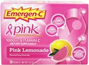 Emergen- C 100mg Vitamin C Powder untuk Daily Imune Dukungan Caffeine Free Vitamin C Suplemen dengan Zinc dan Manganese, B Vitamin dan Electrolites, Super Orange Flavor - 30 Count