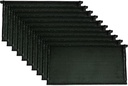 Mann Lake Premium Beekeeping Frames, All-inone Frame & Foundation, Natural Beeswax Coating, Universal Fit, BPA & BPS Free, 9 1 / 8 Inches, Black, 10 Pack
