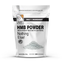 Hanya saja! - HMB Powder, 250g, Beta- Hydroxy Beta- Methylbutyrate, seperti Calcium HMB, Batch Tested Gluten Free, Non-GMO, Heavy Metal Test, Keto Friendly (Unflasheed, 250g)