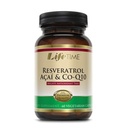 REveratrol LIFETIME, Acai & CoQ10, Veg Cap (BTLE-Glass) £124; 60ct