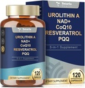 Totaria Urolithin A Suplemen 1000 mg dengan NAD +, CoQ10, Resveratrol