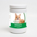 Makanan sehat Pembroke Welsh Corgi Salmon Oil Soft Chews 120 Count