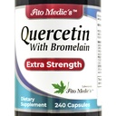 Lab FITO MEDIC 124; Quercetin dengan Bromelain 124; 240 Capsules 14; quercetin 124; Bromelain Supplemen 124; quercetin Suplemen 124; Ultra high Absorction 124lain.