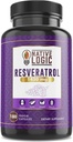 Trans- Resveratrol dengan Antioksidan 180 Capsules dengan Acai Berry, Grape Seed, dan Green Tea Extract, 1450mg.