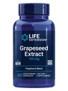 Extract Grapseed Life, Vitamin C, Calcium, resveratrol, polyphenol, Cardiovascular Health, antioksidant Protection, Gluten- Free, Non-GMO, Vegetarian, 60 Capsules
