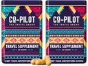 Tambahan 2 Paket: Jet Lag Prevention + Ashwagandha, Rhodiola, D3 + untuk Dukungan Imune, Energi, Kesehatan Digetical 124; Perjalanan Pesawat Essentials Multivitamin 124; Vegan 124; 120 Count