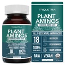 Plant Aminos Organic Espanic Amino Acids (EAAS) & BCAA - 100% Plant - Based Raw, Vegan - All 9 Estical Amino Acids with 18 Total Acids Amino (360 tablet)