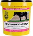 RICHDEL 78429621008 Dark Horse Nu- Gambar Hoof & Coat Dukungan untuk Kuda, 10 lb