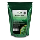Zokiva Nutrititional - Nettle Leaf Tea Bags Mega Pack - 100 Premium Quality Convenient Organic Herbal Tea Bags - Caffein - bebas dan ramah dalam kantong Ressalable Stand Up Zip Lock