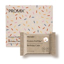 Protein Nutrition Promix Puff Bars - Kue Ulang Tahun: Marshmallow Crispy Treat - Great Tasting & Heally On The Go Snack - High Protein & Low Calorie - Bebas Dari Gluten, Soy, & Corn - 12 Bars
