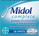 Midol Lengkap Caplets - 16 Caplets, Paket 3