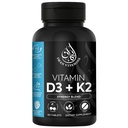 Halal Vitamin D3 dengan K2 Chilable Tablet - Vitamin D 2000 iu + Menaquinone- 7 (MK7)