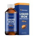 Suplemen Besi untuk Men High Potency Cair Besi untuk Dewasa oleh Hemmaxe - 100mg Polysaccharide Kompleks Besi Suplemen Besi untuk Anemia dan Defisiensi Besi